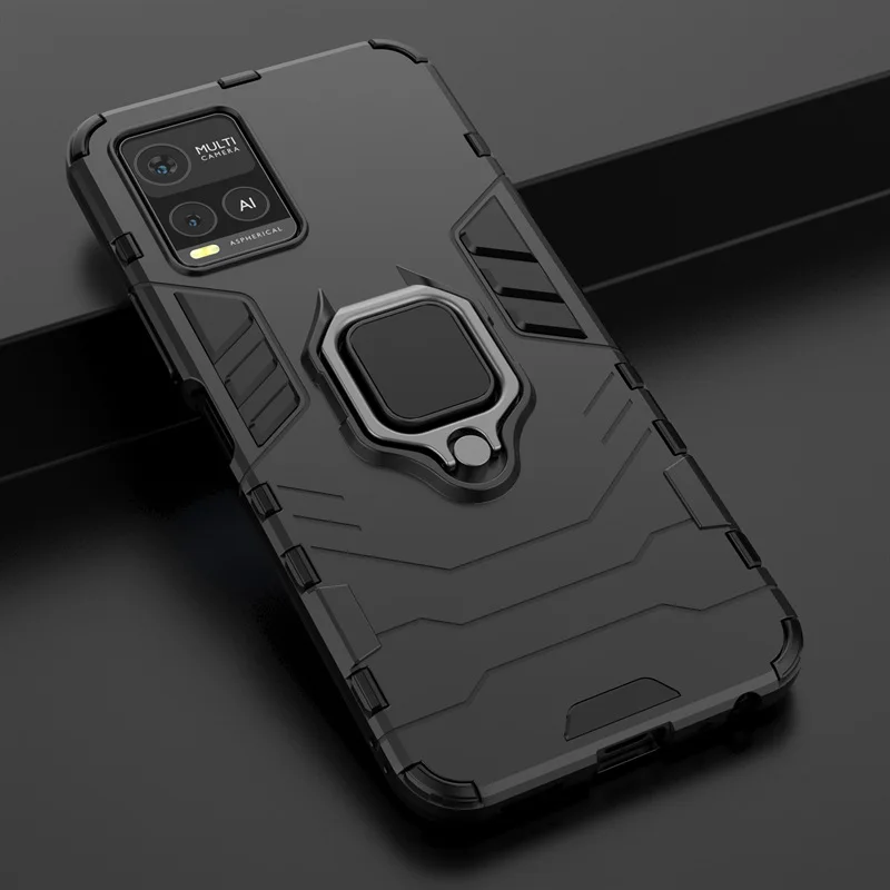 Funda para Vivo iQOO 8 9 Pro iQOO9 SE Y55 Y55S Y76 Y76S 5G, carcasa protectora, soporte magnético, carcasa trasera - imagen 5