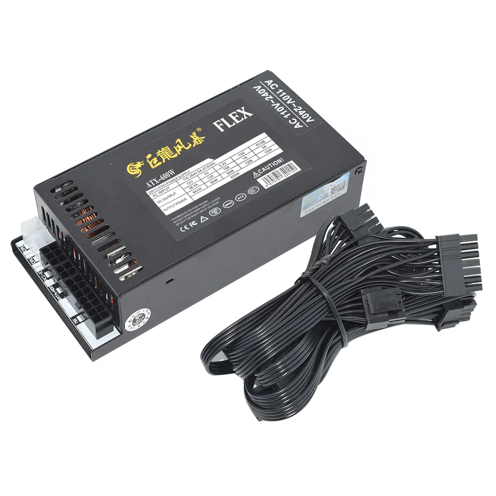 ENP-7660B Fuente 600W Modular Flex ATX 1U Gaming - imagen 3