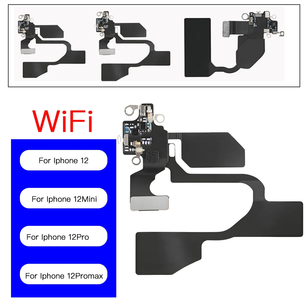 Cable flexible de señal de antena WiFi para reemplazo de iPhone 12 Mini Pro Max