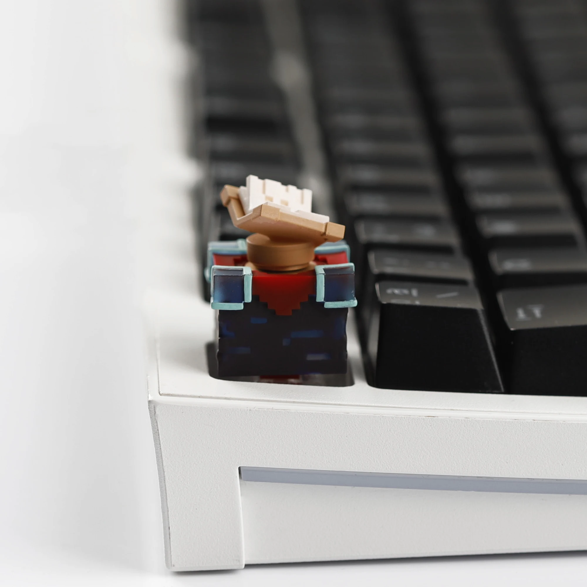 Tapa de llave estilo bloque 3D artesanal, libro giratorio, teclas personalizadas para teclados mecánicos MX Switch, 1 Uds. - imagen 3