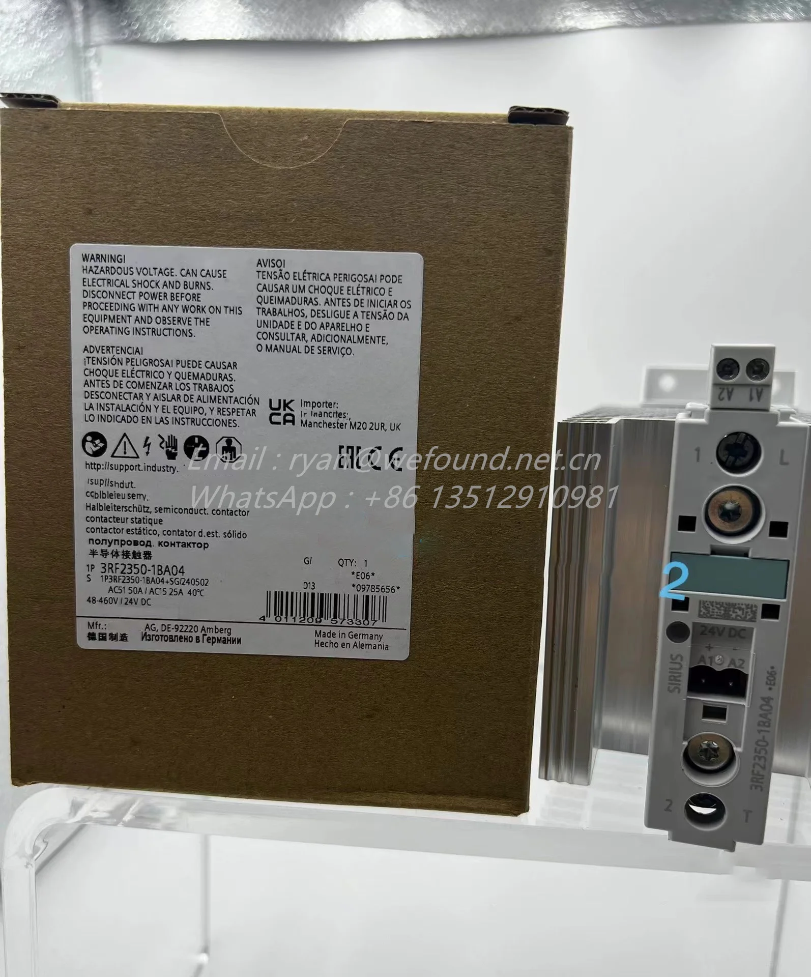 3RF2330-1AA04,3RF2350-1BA04,3RF2330-1AA45,3RF3403-1BD04,3RF2340-3AA04 - imagen 2