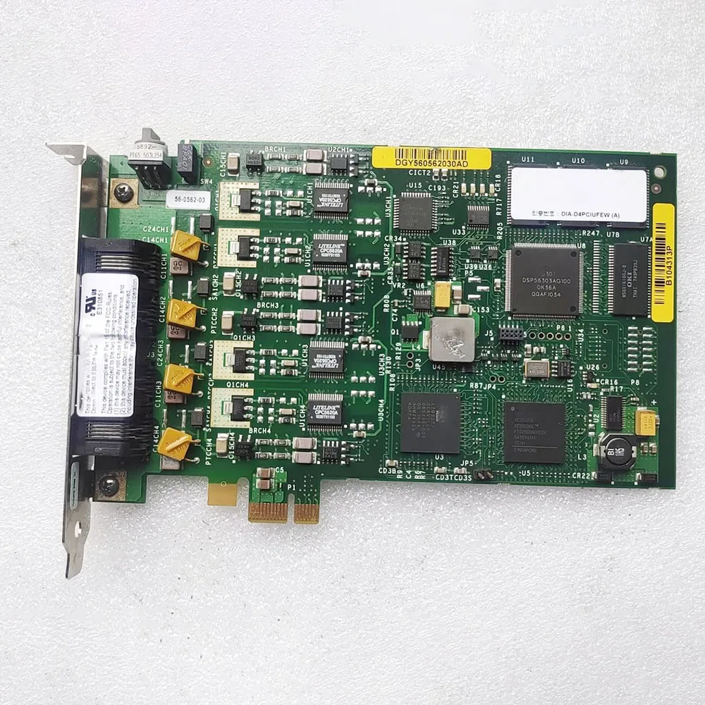Tarjeta de voz analógica de 4 vías D/4PCIU PCIE DIA-D4PCIUFEW (A) - imagen 5