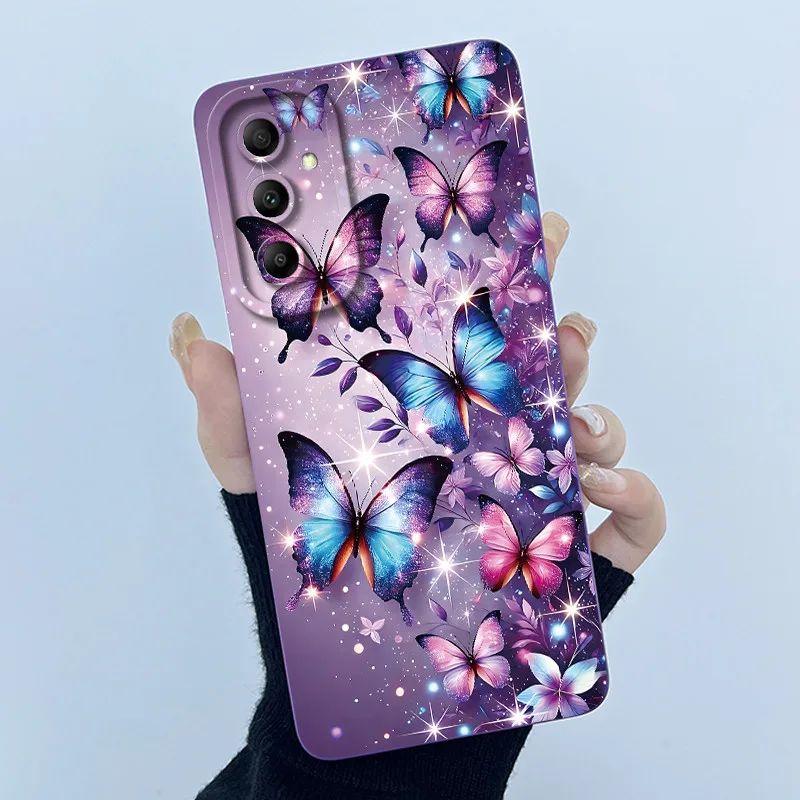 Para Samsung Galaxy A13 5G funda SM-A136B funda simplicidad pintura al óleo Floral funda de teléfono de silicona suave para Samsung A 13 5G bolsa - imagen 5