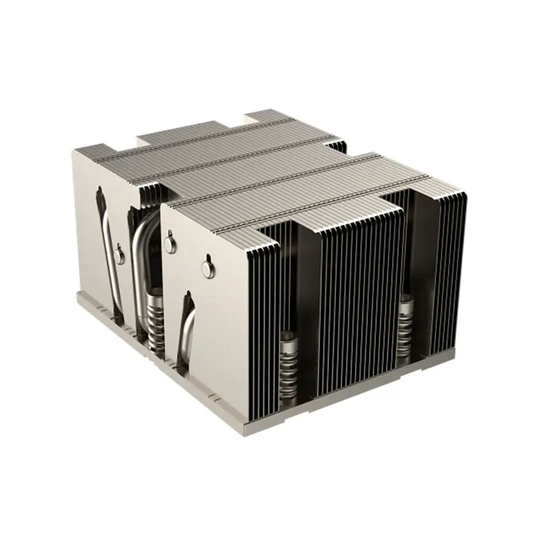 COOLSERVER AMD SP5 2U-S21 CPU servidor enfriador 6 heatpipes TDP 350W radiador para AMD SP5 - imagen 4