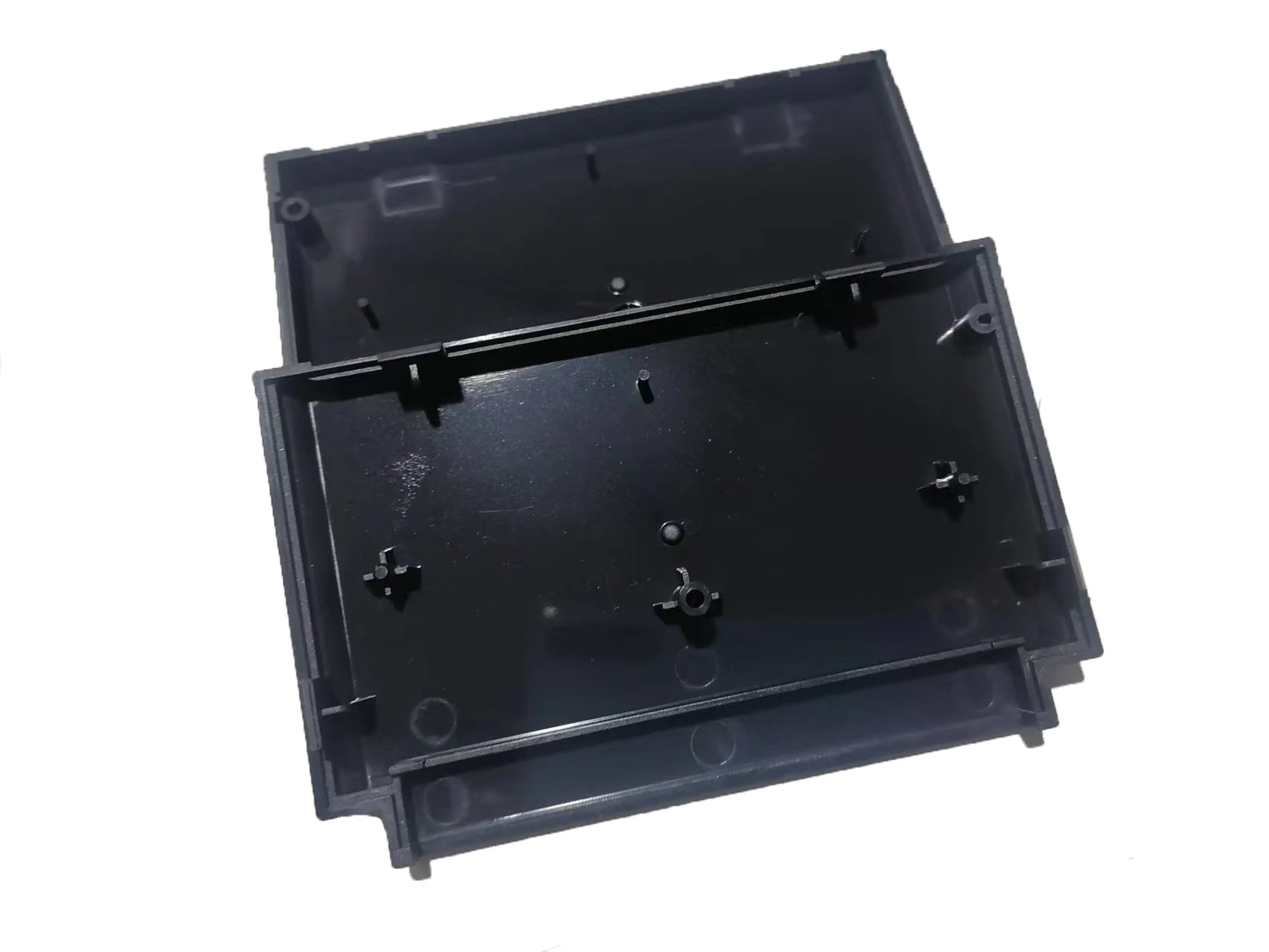 Carcasa de plástico de repuesto para cartucho de juego de alta calidad para tarjeta de juego konami para carcasa negra FC