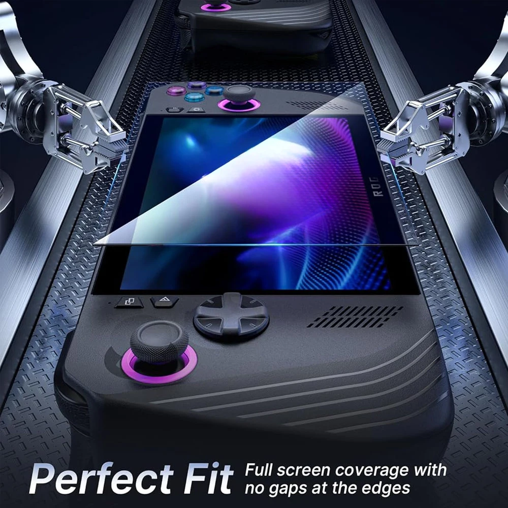 Película de vidrio templado para Asus ROG Xbox Ally/X, Protector de pantalla para consola de juegos portátil, antiarañazos, accesorios para ROG Ally - imagen 2
