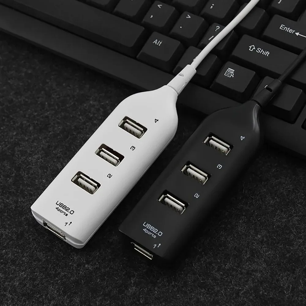 HUB USB 4 en 1, concentrador USB 2,0, divisor USB, extensión USB, convertidor USB 2,0, Cable extensor, base de interfaz para PC, portátil y de escritorio - imagen 4