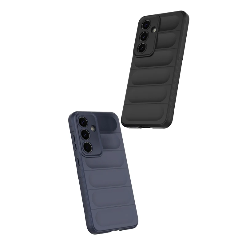 Para Samsung Galaxy S25 funda de silicona líquida Samsung S25 funda protectora de goma a prueba de golpes funda protectora de teléfono Fushion S25 Plus - imagen 2