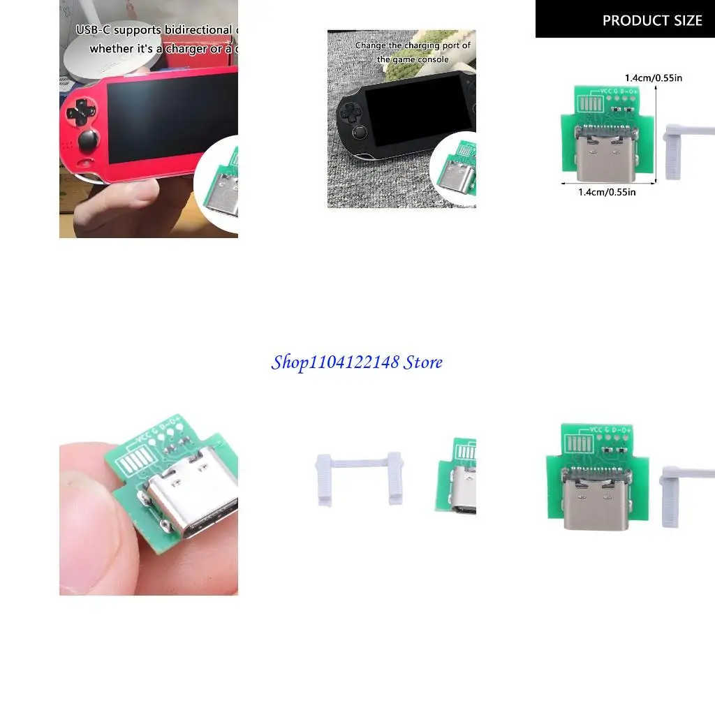 P9FA Experiencia en consola juegos que mejora eficiencia con puerto carga USB C para PSV1000 Experiencia mayor