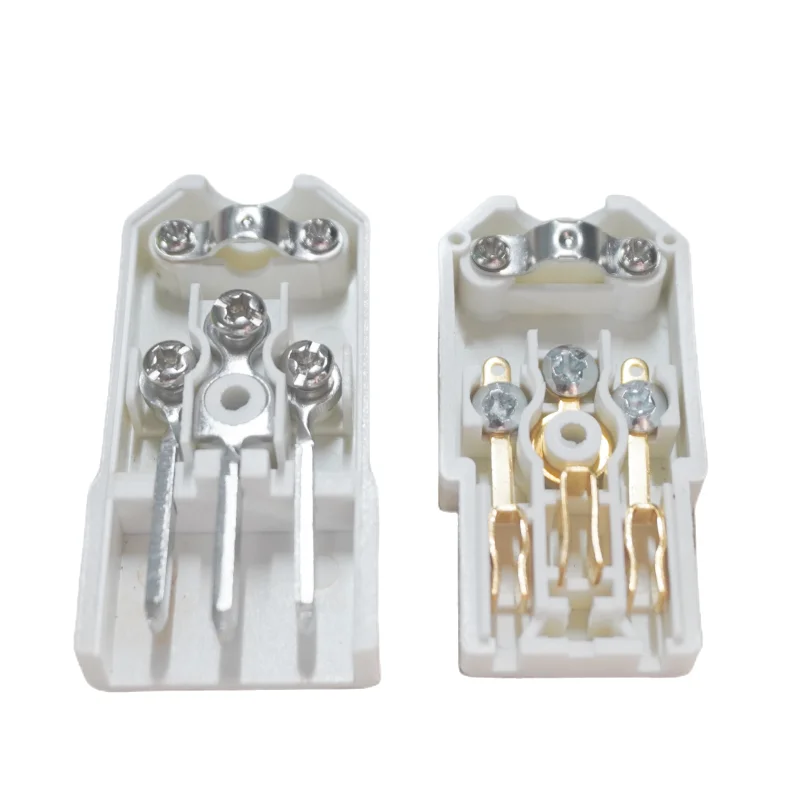 Enchufe macho IEC C13 10A 250V conector alimentación AC 3 pines - imagen 3