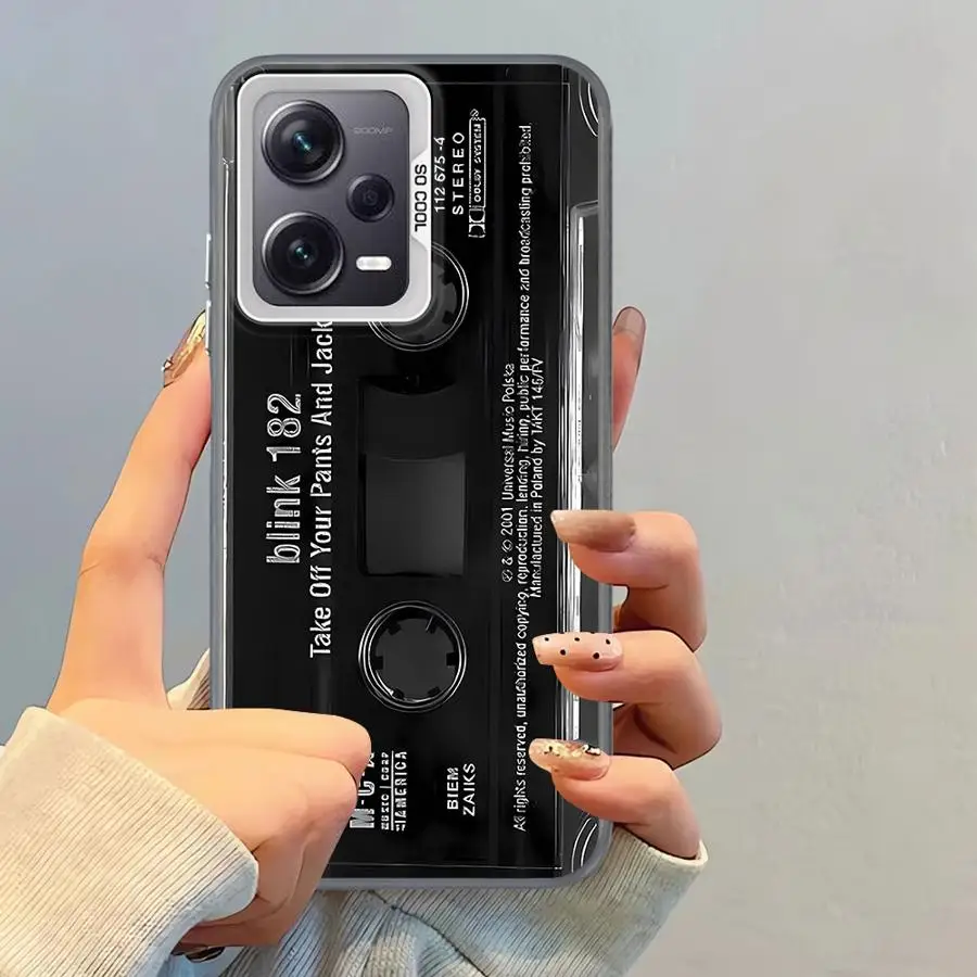 Funda con patrón de cinta de la suerte para Xiaomi Redmi Note 12 13 14 Pro Plus 10 11 Pro 10s 11s, funda suave - imagen 5