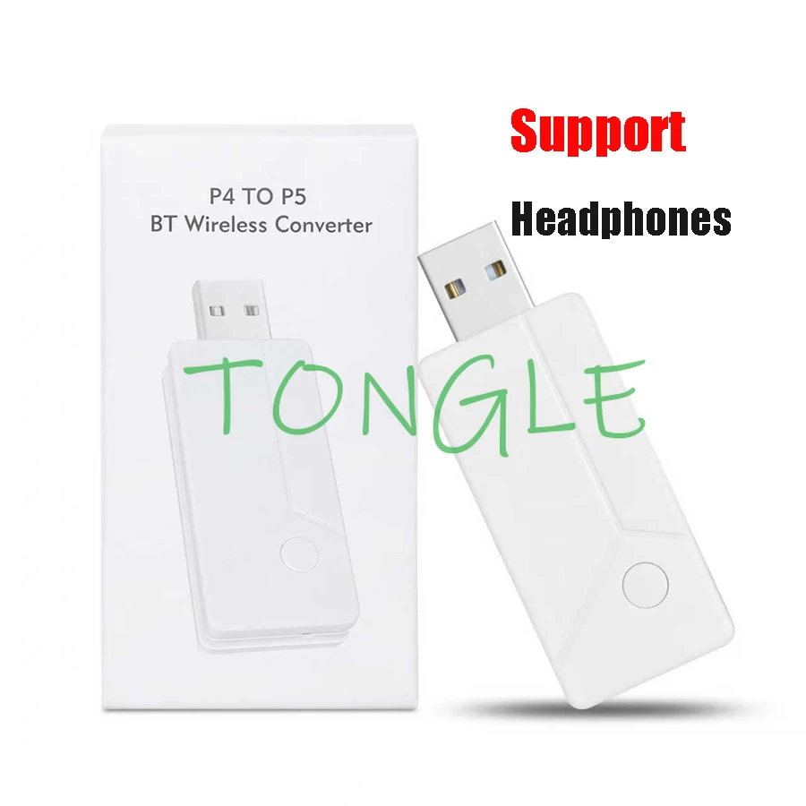 Controlador inalámbrico USB PS4/convertidor adaptador de palo Arcade a consola de juegos PS5 PC, función de auriculares seleccionable - imagen 5