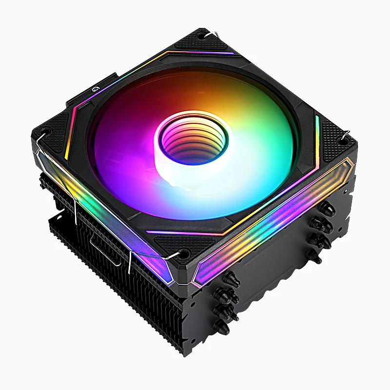 Enfriador de CPU, ventilador de 120mm, 4 pines/PWM X79 X99 AM3 AM4 AM5, procesador AMD, tubo de calor 4/6, instalación refrigerada por aire LGA775 115x1200 1700 1366 - imagen 5