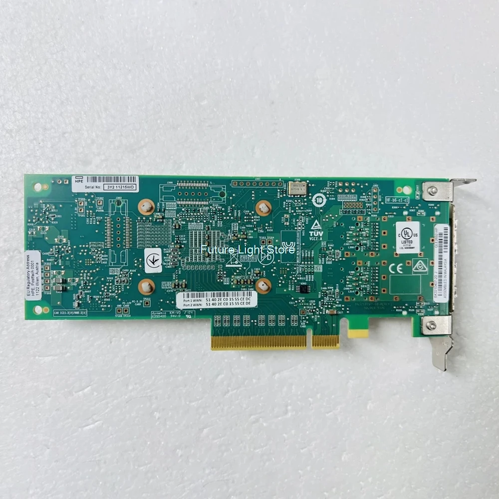 P9D94A 853011-001 SN1100Q QLE2692 Tarjeta HBA de doble puerto 16G FC para HP - imagen 5
