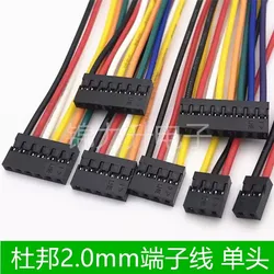 Cables Dupont 2 mm de Puente, Conectores Hembra/Macho 20 cm