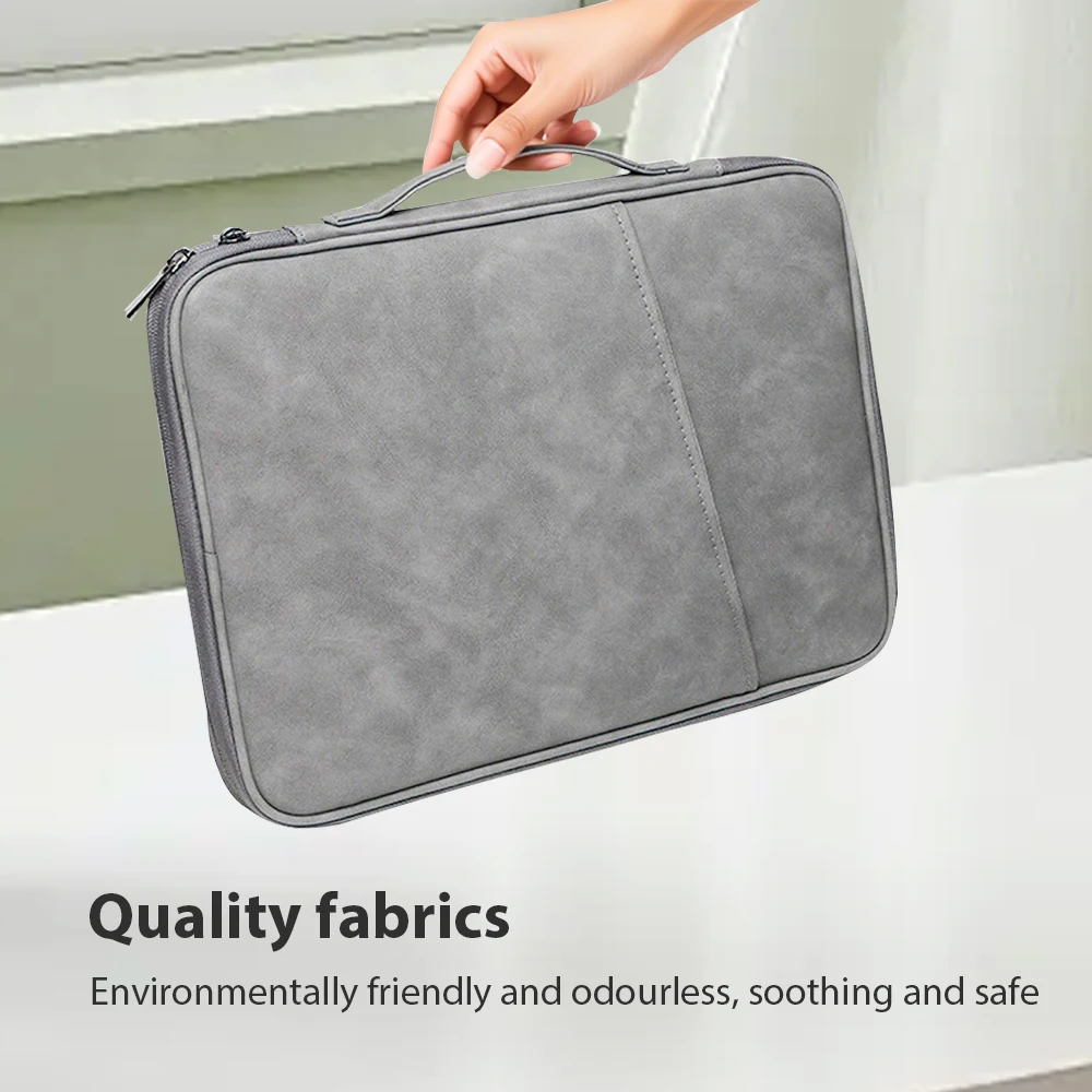Bolsa portátil para iPad Pro 11 12,9 iPad 7 8 9 Gen Air 4 5 iPad Tablet bolsa para Samsung Galaxy Tab S7 FE S8 S9 Plus A8 S6 Lite - imagen 4