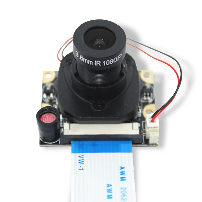 Cámara Raspberry Pi visión nocturna Focal ajustable 5MP OV5647 cambia automáticamente el modo día noche para RPI 5 4B 3B + 3B Zero W - imagen 3