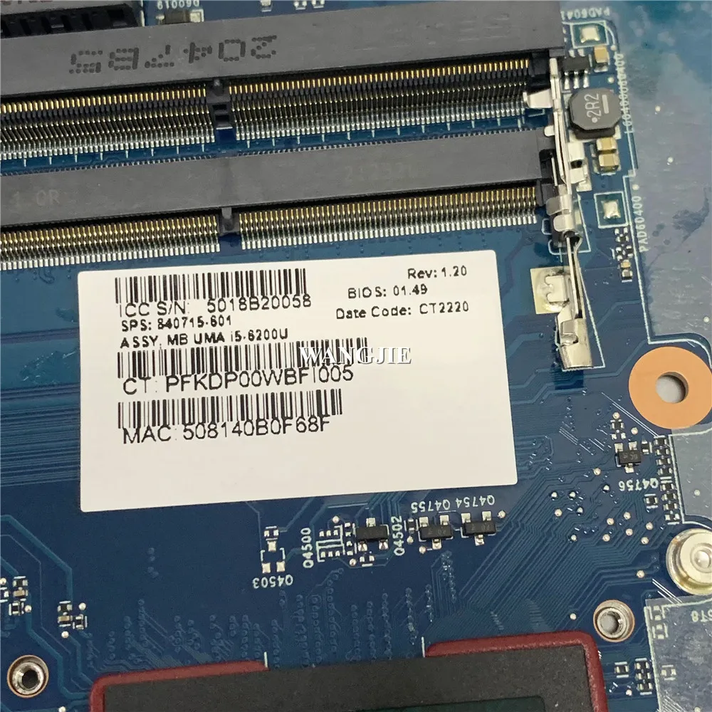 840717-001 840717-601 840715-601 para HP Probook 640 650 G2 placa base para ordenador portátil CIRCUS-6050A2723701-MB-A02 840718-601 840716-601 - imagen 5