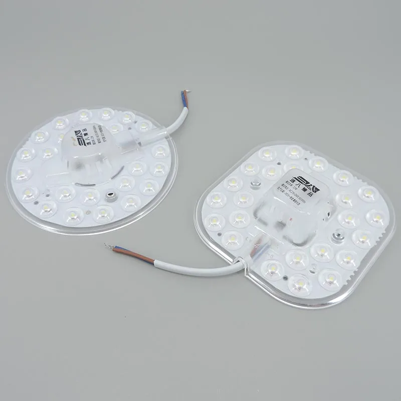 Panel de anillo LED de 12W/24W/36W, luz circular AC220V, tablero de techo LED, tablero de lámpara circular, chip de repuesto de lámpara de techo LED - imagen 5