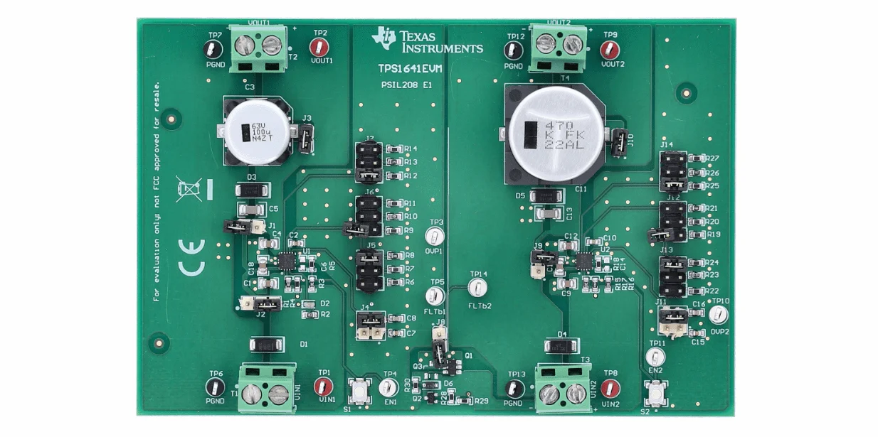 TPS1641EVM 40 v 1,8 A módulo de evaluación de fusibles electrónicos desarrollo TI original auténtico nueva importación - imagen 3
