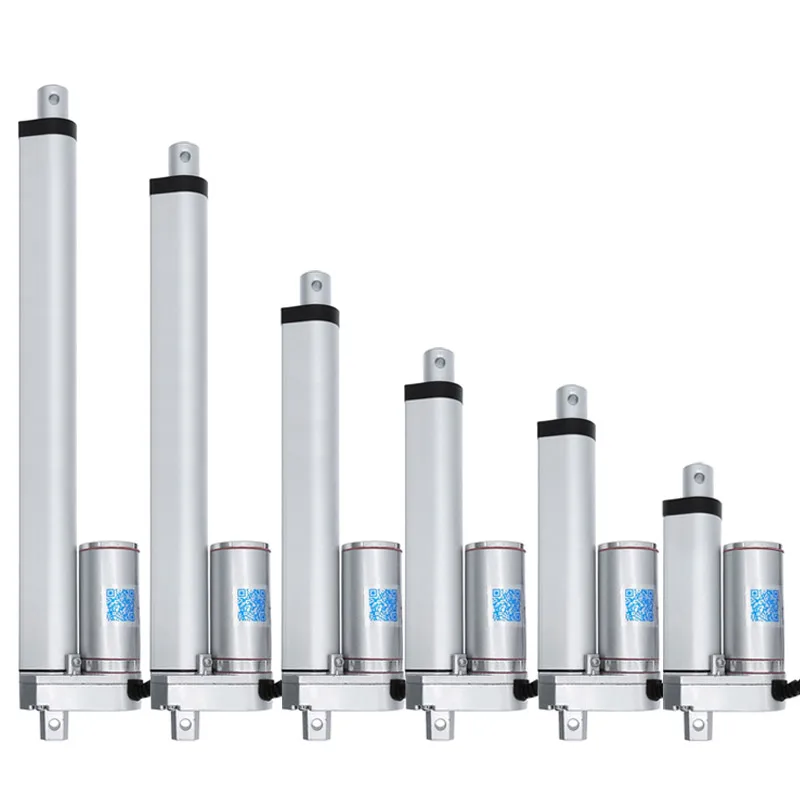 Actuador lineal 50-250 mm carrera 12V/24V 100-1500N