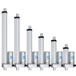 Actuador lineal 50-250 mm carrera 12V/24V 100-1500N