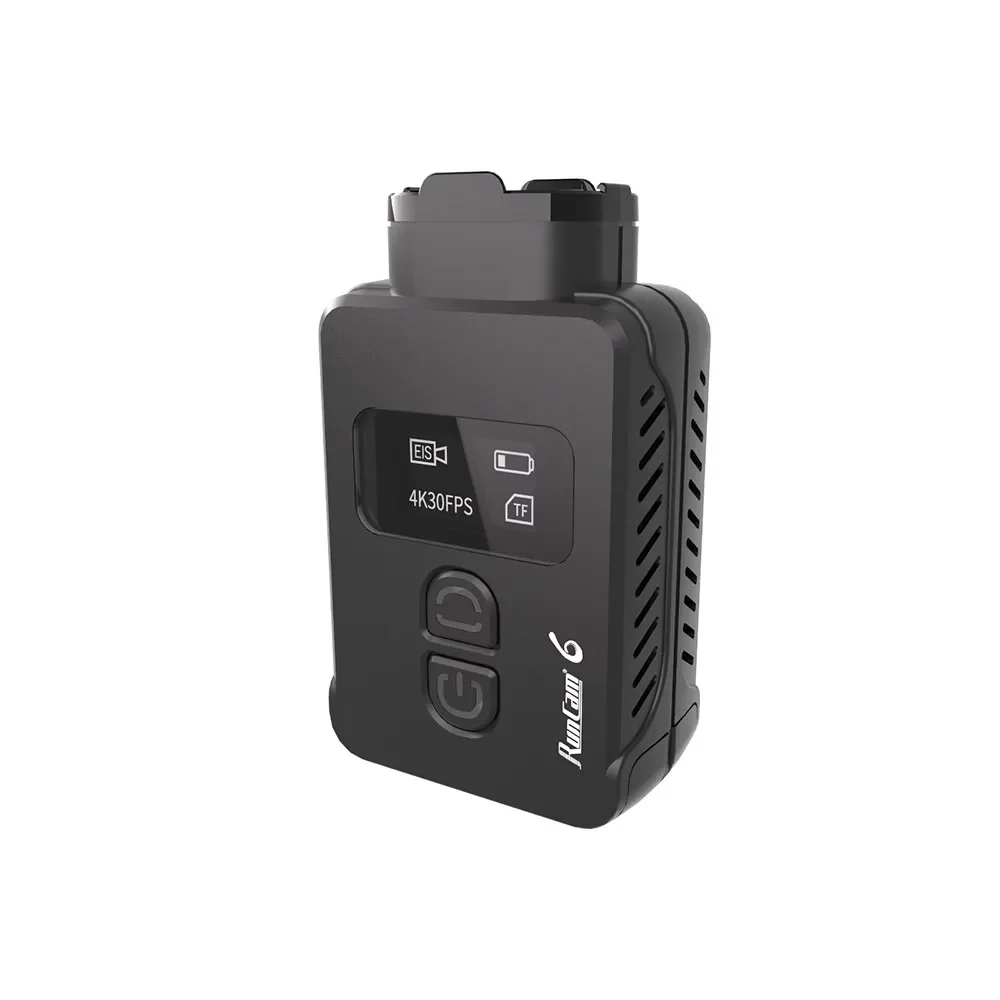 Runcam-Conjunto de cámara deportiva Adaptable, 6 4K HD, IMX377, 30fps, 1/2, 3 pulgadas, 128x64, 155 °, FOV, WiFi, para Dron FPV, avión, modelo RC - imagen 4