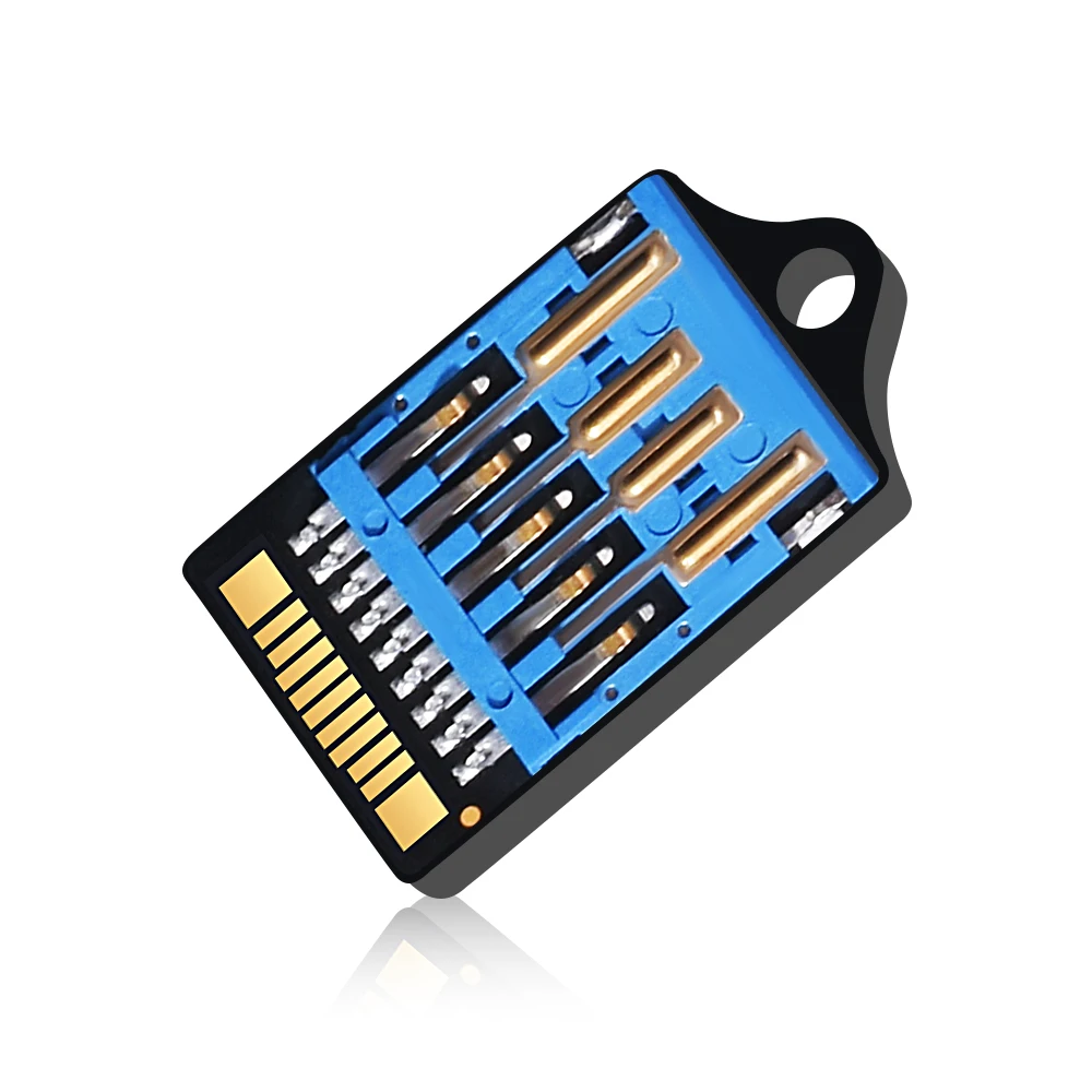 Memoria Flash USB 3,0 de alta velocidad 16 32 64GB USB disco U de borde largo corto Chip semiacabado Pendrive venta al por mayor de fábrica 15X11X1.4mm - imagen 5