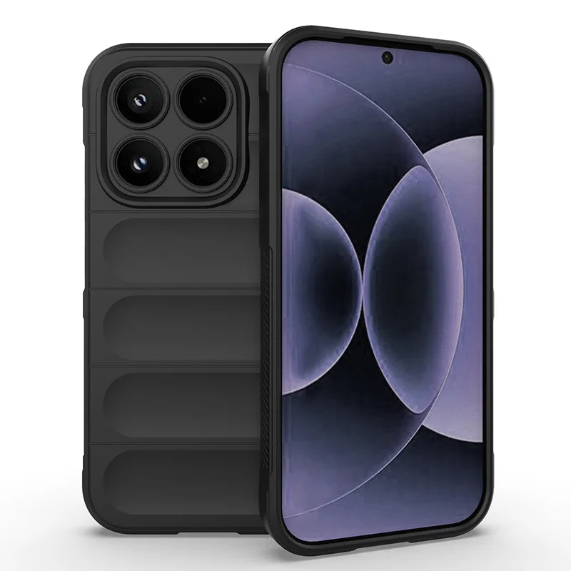 Funda de lujo para Xiaomi 17 funda Xiaomi 17 Pro Max Fundas Coque silicona suave amigable con la piel TPU parachoques Xiaomi 17 - imagen 2