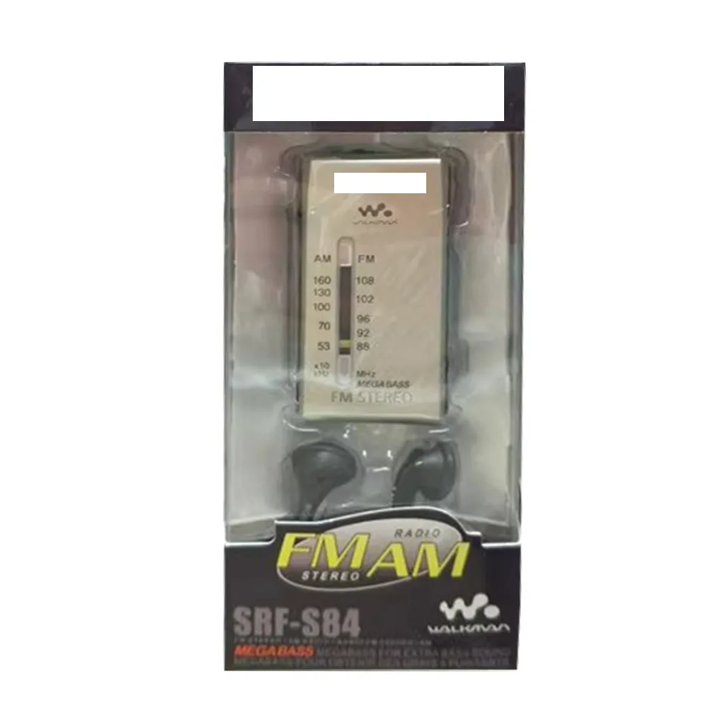 Nuevo para SONY SRF-S84 FM/AM Radio FM de dos bandas bolsillo banda Dual FM Radio súper compacta Walkman oro/azul/plata - imagen 2