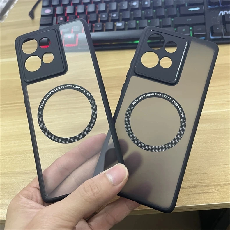 Funda dura de PC para Xiaomi Mi 14T Pro, carcasa protectora trasera magnética mate para Xiaomi Mi 14 14T Pro 14, carcasa Ultra completa