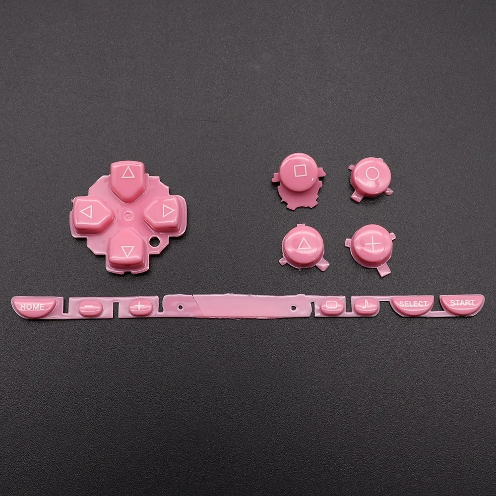 Rubber Conductive R L button repair part for psp1000 PSP 1000 Left Right Buttons Key pad Set Repair buttons - imagen 3