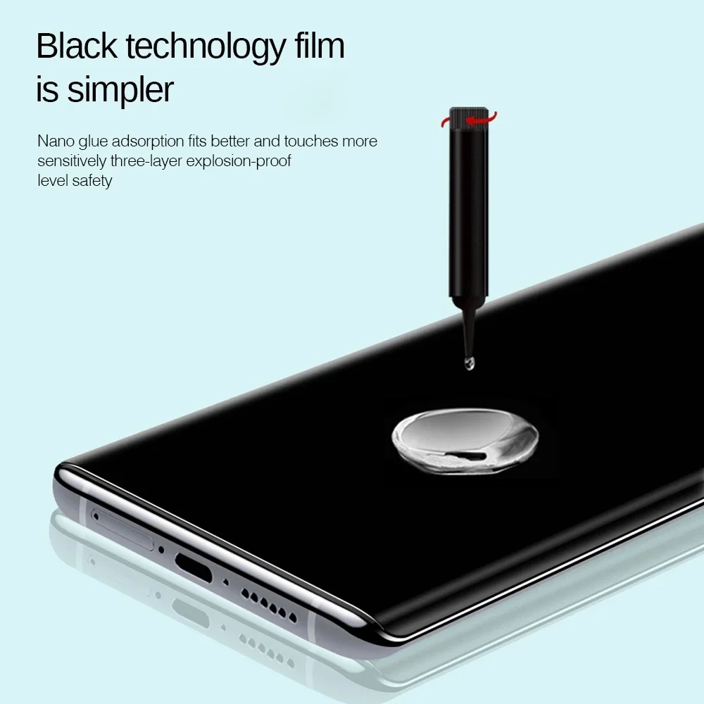 Protector de pantalla de vidrio templado con pegamento UV, película protectora para Xiaomi 13, 11, 14, Ultra, 12 Pro, 12S, 12X, Mi Note 10 Lite, Mix 4, Civi, 2, 3 - imagen 3