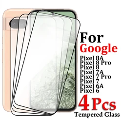 Vidrio Templado Google Pixel 6 7 8 Pro - Protector Pantalla Cobertura Total
