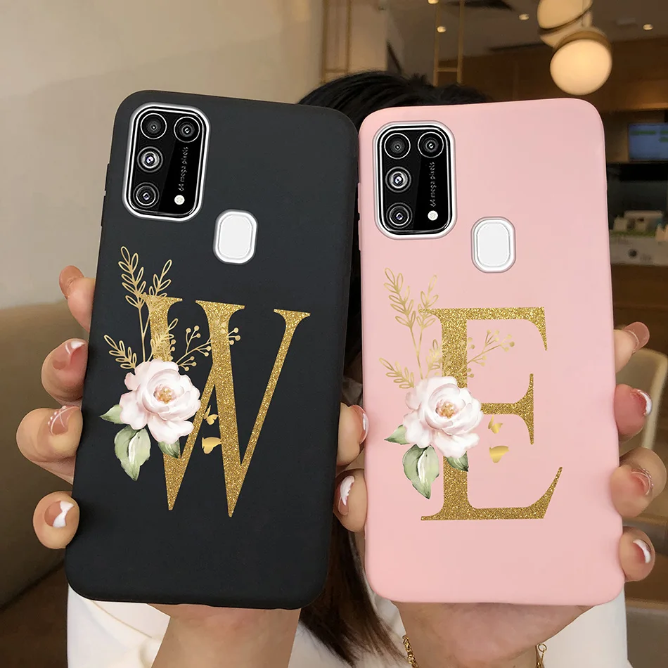 Funda para Samsung Galaxy M31 Prime M41 M31 M31S, cubierta trasera suave de silicona con letras bonitas para Samsung Galaxy M31 Prime M 31 31S 41
