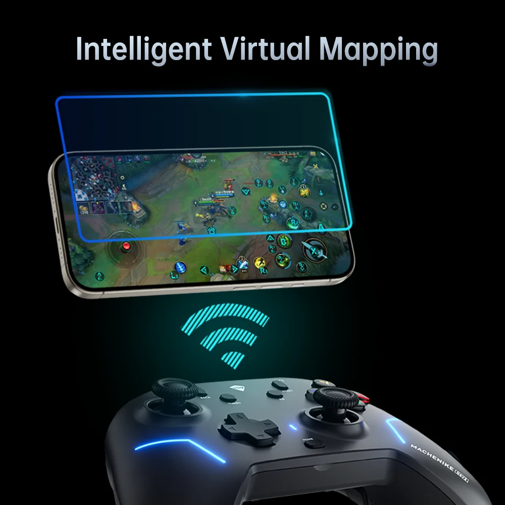 MACHENIKE G6V2 controlador de juego inalámbrico de tres modos para Nintendo Switch TMR Joystick Trigger Dual 1KHz velocidad de orinar 1200mAh - imagen 4