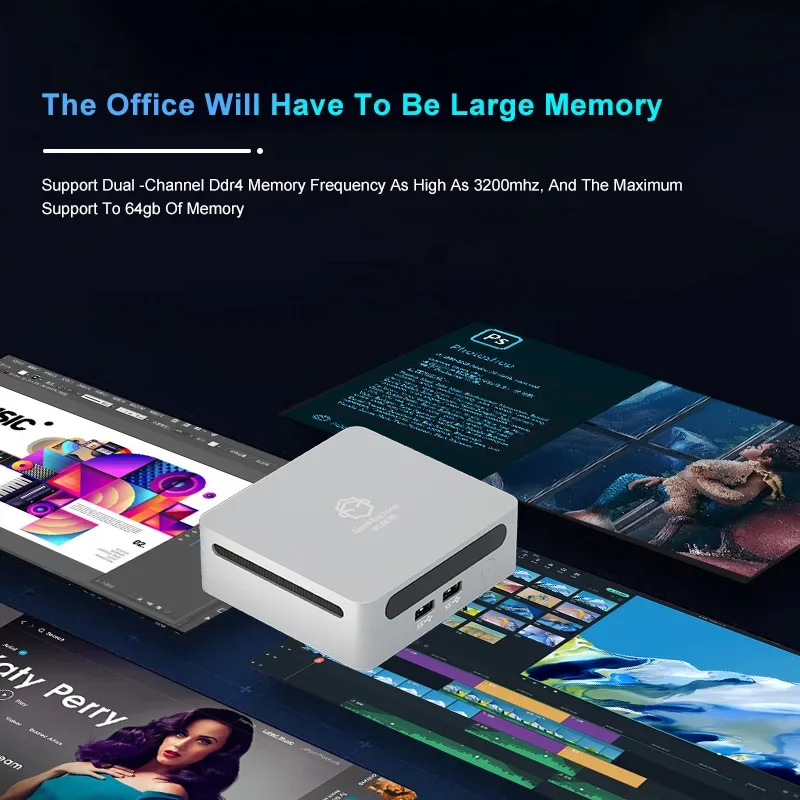 GenMachine nuevo AMD Ryzen 7 5800U Windows 11 MINI PC DDR4 16/32GB 256/512GB SSD WIFI6 RTL8852, BT5.2 ordenador de juegos de escritorio - imagen 5