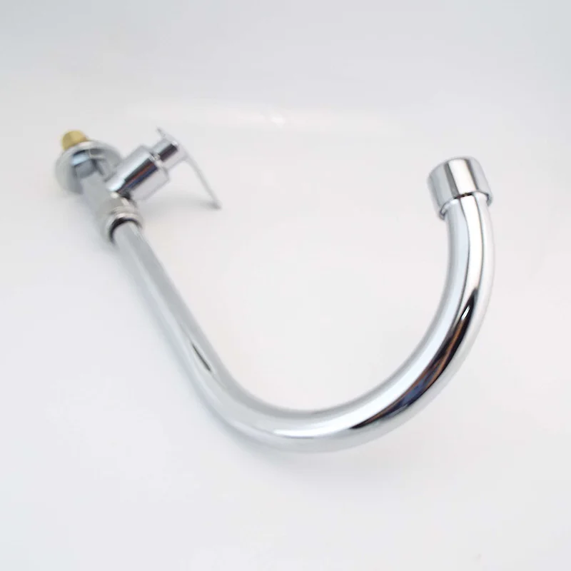 Cabezal de grifo de cocina giratorio 360, boquilla de agua fría de un solo orificio, rociador de corriente, color plateado, grifo de fregadero, accesorios para el hogar q1 - imagen 3