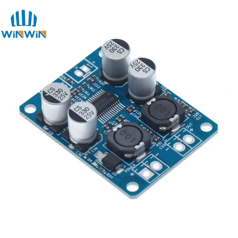 32Pin TPA3118 60W 12V 24V PBTL Mono placa amplificadora de potencia de Audio Digital módulo amplificador de potencia coche alta salida baja potencia - imagen 4