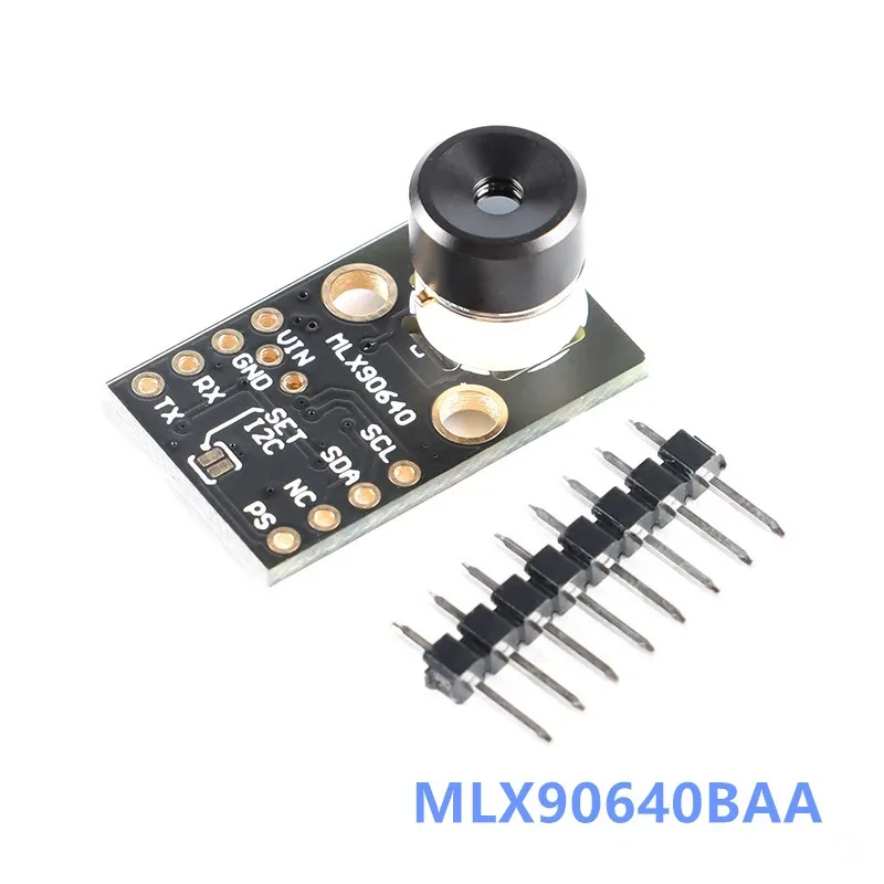 Módulo de cámara MLX90640, Sensor de temperatura de imagen térmica, matriz infrarroja IR de 32x24, matriz de puntos termométrica, módulo MLX906040 de 32x24 - imagen 3