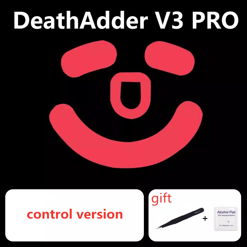 Juego de patines de ratón Ultraglide para Razer Deathadder V3 Pro, Control de freno, velocidad, versión ICE, pies de ratón, deslizamiento, pies de PTFE, 1 Juego - imagen 4