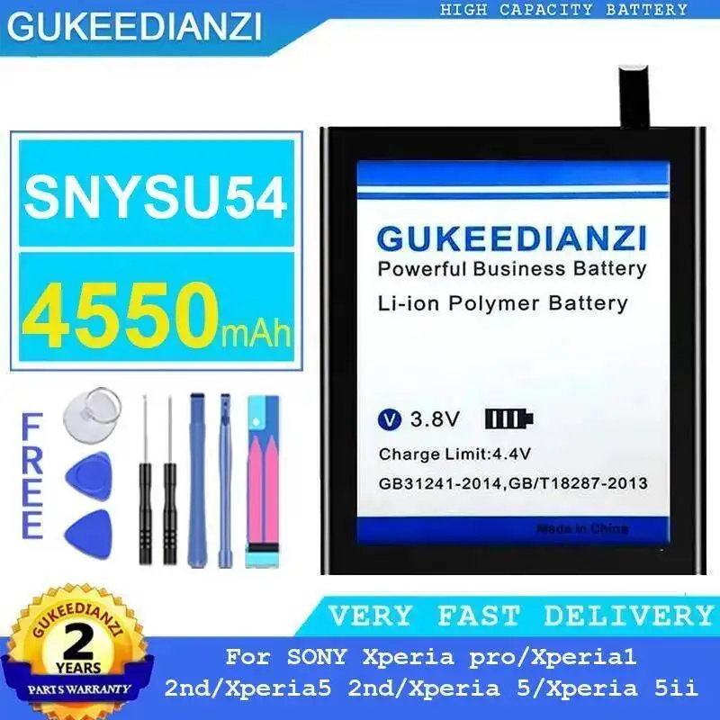 Estable SNYSU54 para Sony Xperia Pro 1 2a 5 batería de teléfono móvil 4550Mah