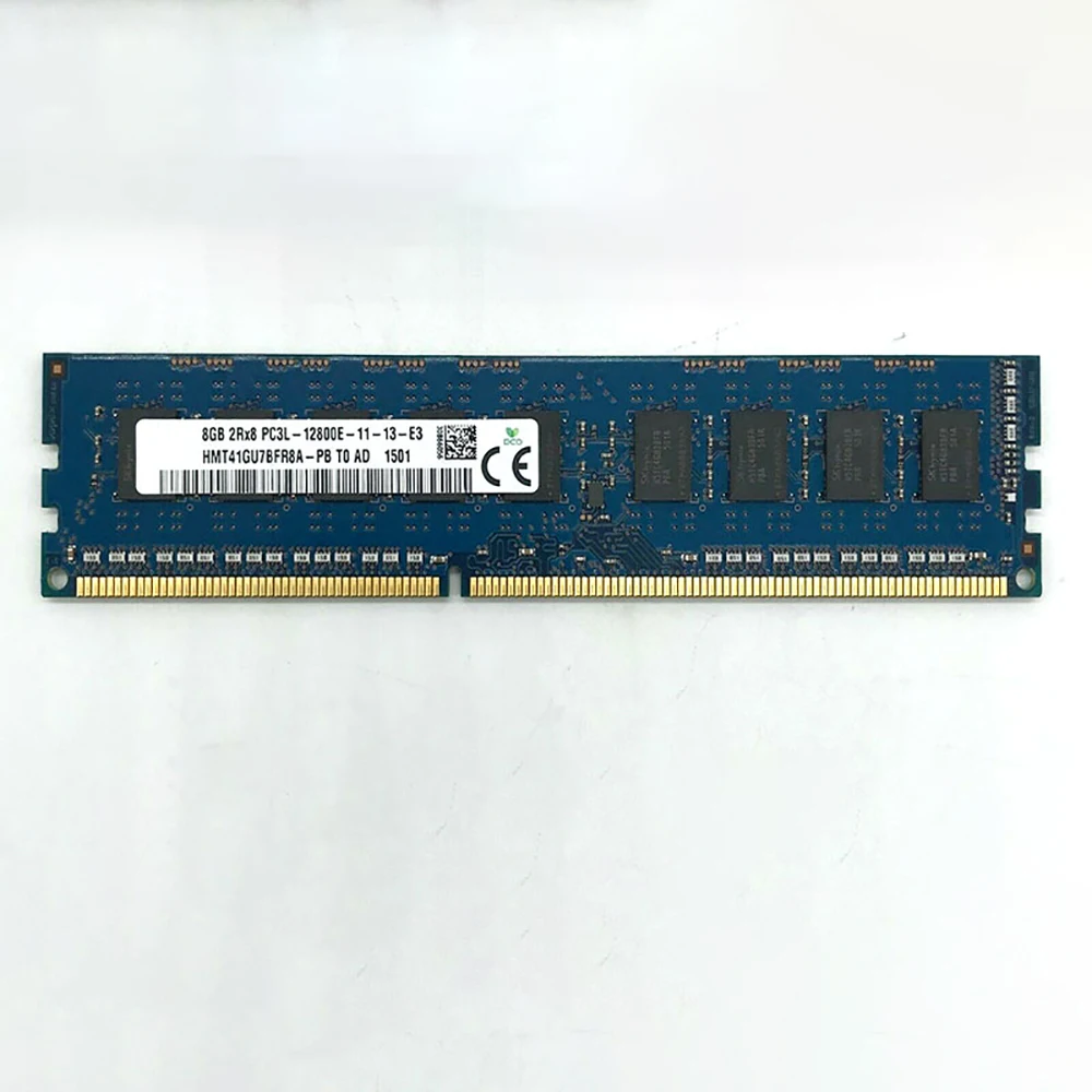 1 Uds RAM 8GB 2RX8 PC3L-12800E-11-13-E3 1600 memoria HMT41GU7BFR8A-PB/AFR8A-PB
