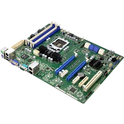 ASRock E3C204 Placa Base Servidor LGA1155 Compatible Xeon E3-1200 V2