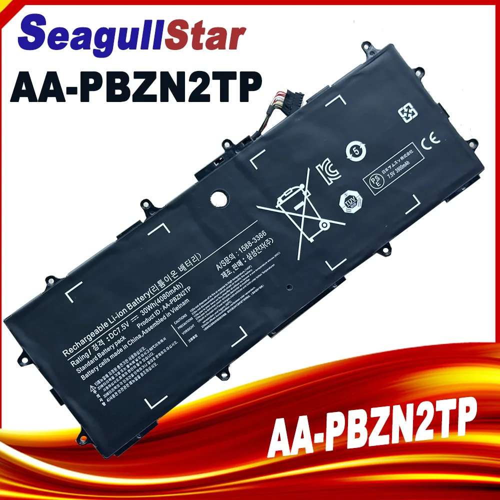 New AA-PBZN2TP Laptop Battery For Samsung NP905S3K 910S3K 905S3G 910S3G 910S3L NP910S3L 905S3L 915s3g XE500T1C 7.5V 30Wh - imagen 3