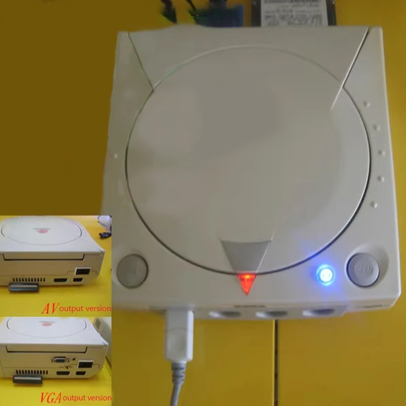 DC Dreamcast disco duro de consola de juegos RC4, Unidad óptica, disco duro, tarjeta CF de coexistencia, se puede utilizar por separado (sin arranque de disco) - imagen 2