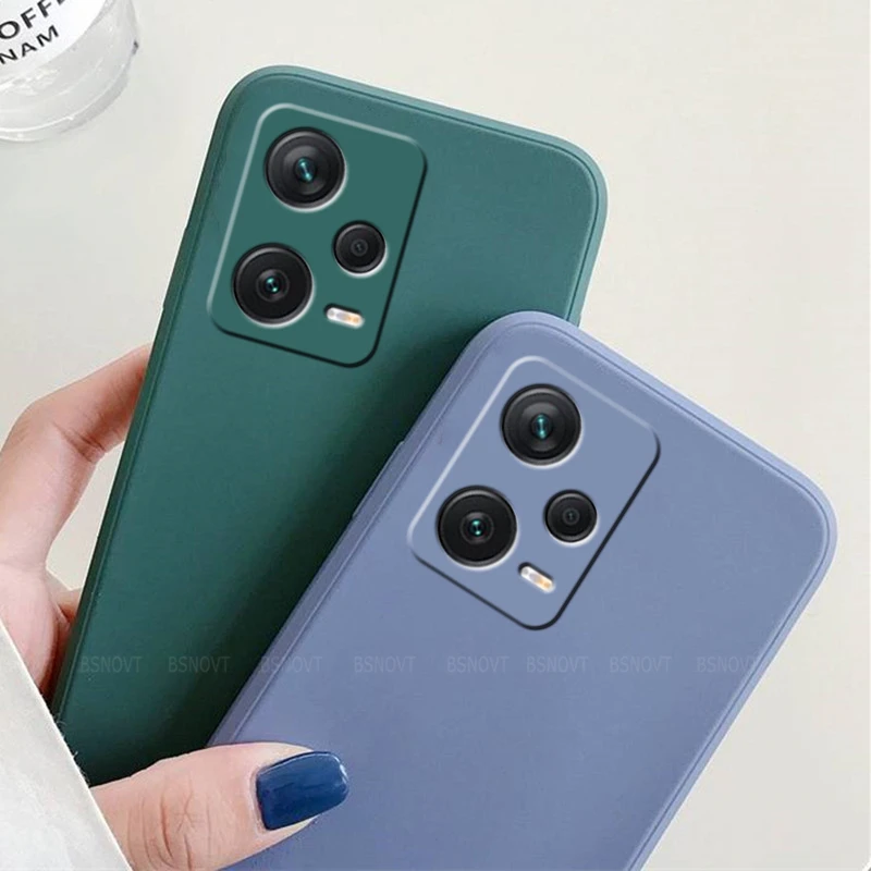 Para Redmi Note 12 Pro Plus funda Xiaomi Redmi Note 12 Pro Plus Capas silicona líquida Original Fundas Redmi Note 12 Pro Plus - imagen 3