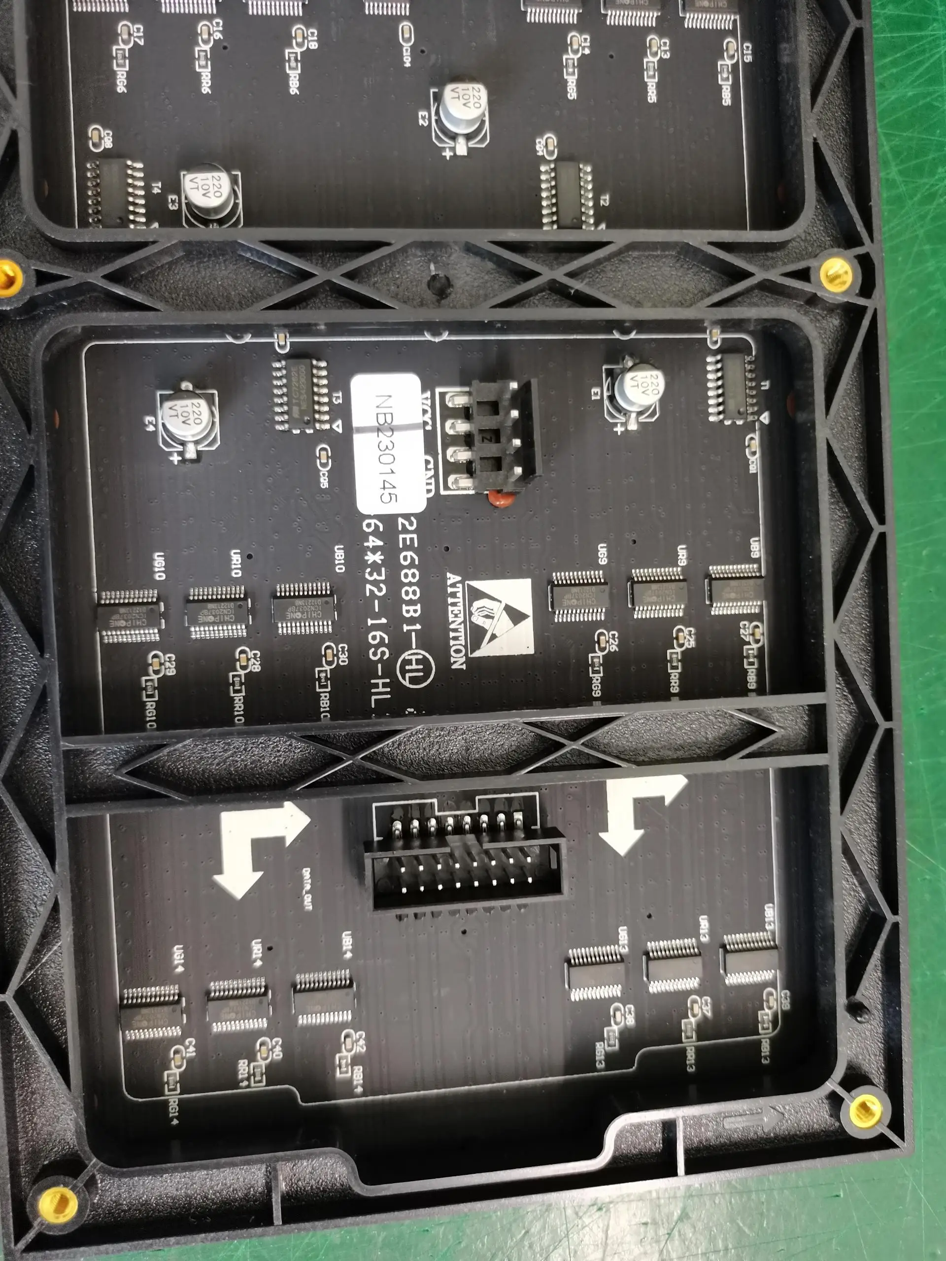 Módulo de pantalla LED Muen P4 Indoor 1 / 16Scan 256x128mm 64 x 32 puntos Módulo LED para pantalla LED 2121 lámpara leds de alta calidad - imagen 5