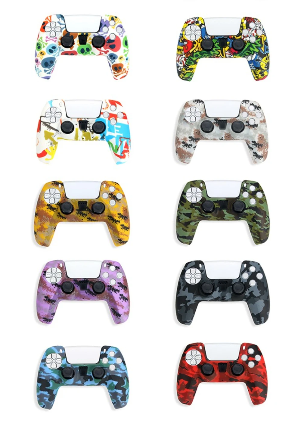 Controladores de videojuegos con diferentes diseños