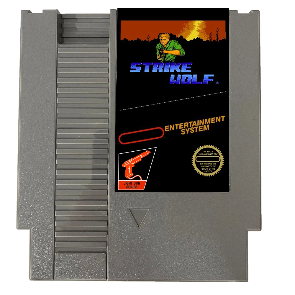 Strike Wolf - Cartucho de juego NES de 8 bits para juego NES Cosnole